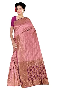 Stylish Fancy Designer Silk Saree With Blouse Piece For Women-thumb1