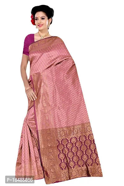 Stylish Fancy Designer Silk Saree With Blouse Piece For Women-thumb2