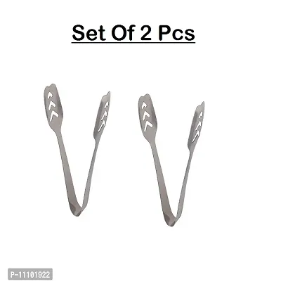 Combo of 2 Pcs Stainless Steel Sweet Momo Tong(Pack of 2 Pcs)