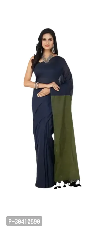 Cotton silk saree for women-thumb2