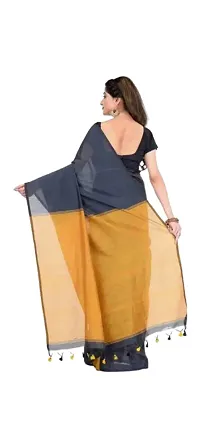 Cotton silk saree for women-thumb1