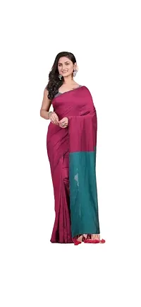 Cotton silk saree for women-thumb1