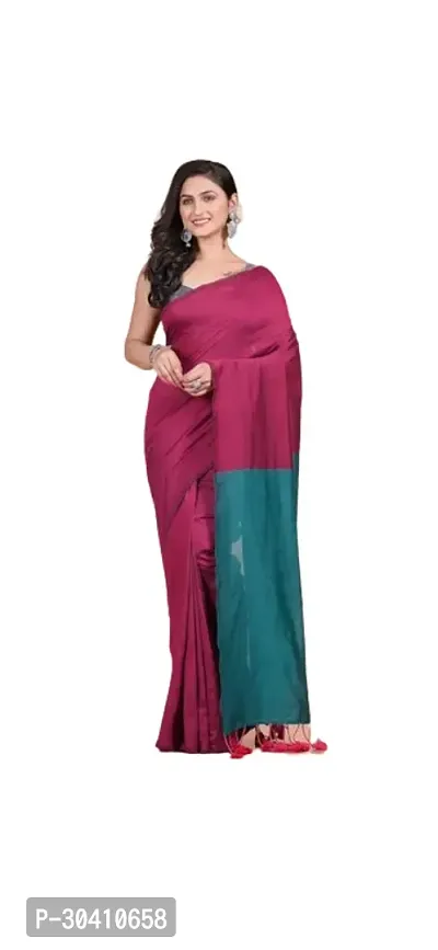 Cotton silk saree for women-thumb2