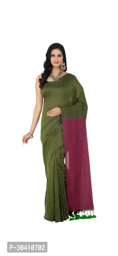 Cotton silk saree for women