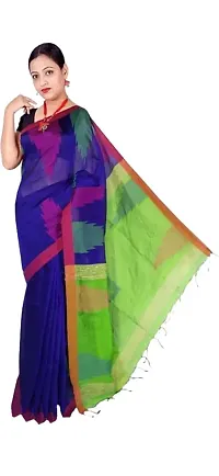 Hot Selling Cotton Silk Saree with Blouse piece 