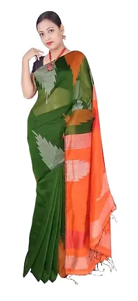 Classy  Handloom Cotton Silk Saree-thumb2