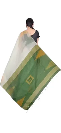 Classy  Handloom Cotton Silk Saree-thumb1