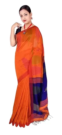 Classy  Handloom Cotton Silk Saree-thumb2