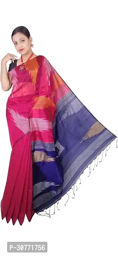 Classy  Handloom Cotton Silk Saree