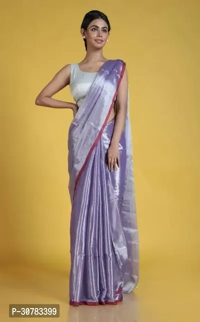 Tissue Dual Tone Saree for Women