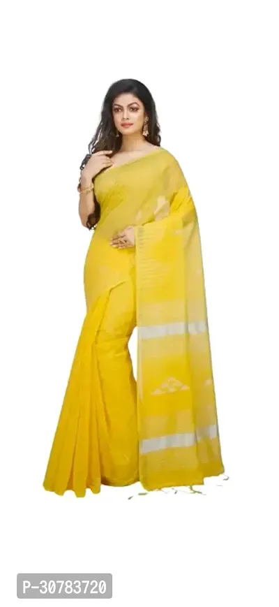 Handloom saree for women with blouse piece-thumb2