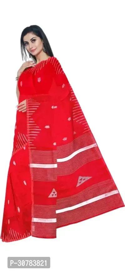 Handloom saree for women with blouse piece-thumb0