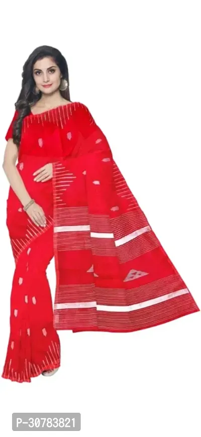 Handloom saree for women with blouse piece-thumb3