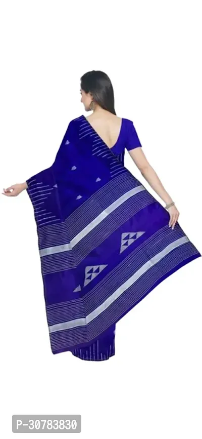 Handloom saree for women with blouse piece-thumb2