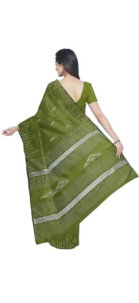 Handloom saree for women with blouse piece-thumb1