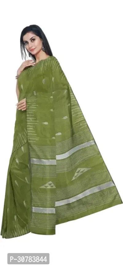 Handloom saree for women with blouse piece-thumb3