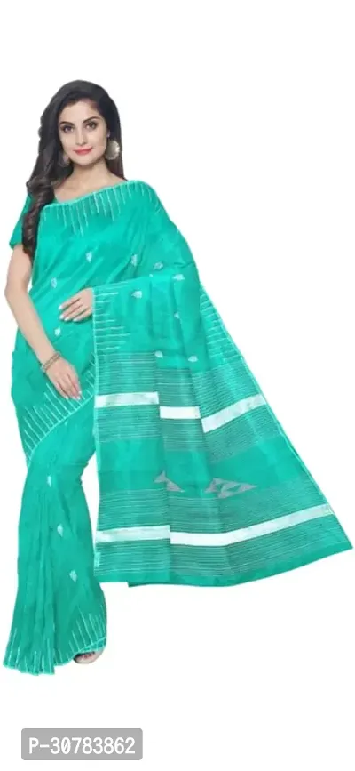 Handloom saree for women with blouse piece