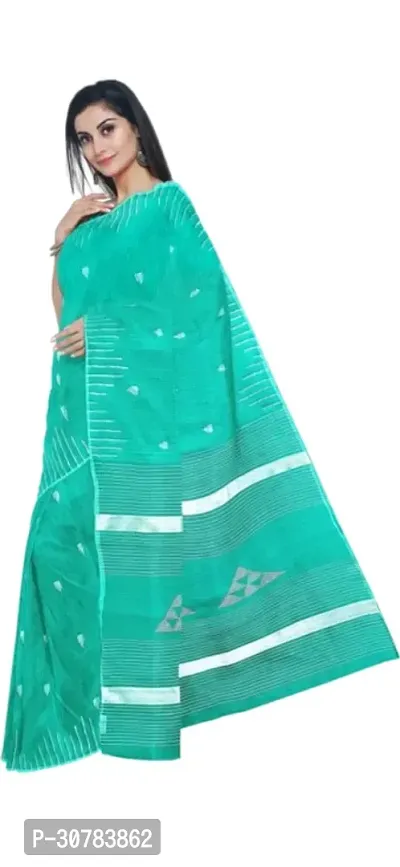 Handloom saree for women with blouse piece-thumb2