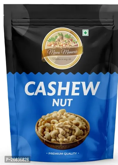 Good Qaulity Cashew Nuts, Natural And Crunchy Good Whole Cashews, Nutritious And Delicious Nuts, 500Gm Pouch Pack