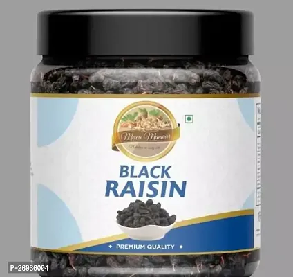 Black Raisin, Kali Kishmish High In Antioxidants, Naturally Sweet And Tasty, 250Gm Jar Pack