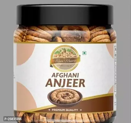 Afghani Anjeer, Natural Low In Calories And Fat-Free, Dried Figs/Anjeer, 250Gm Jar Pack