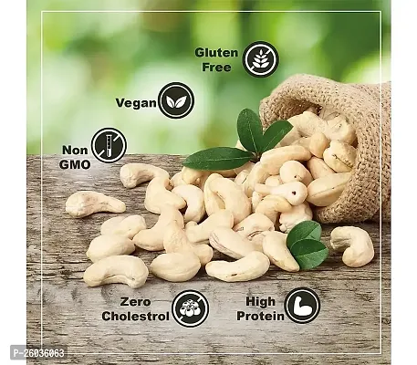 Good Qaulity Cashew Nuts, Natural And Crunchy Good Whole Cashews, Nutritious And Delicious Nuts, 250Gm Jar Pack Of 2-thumb5