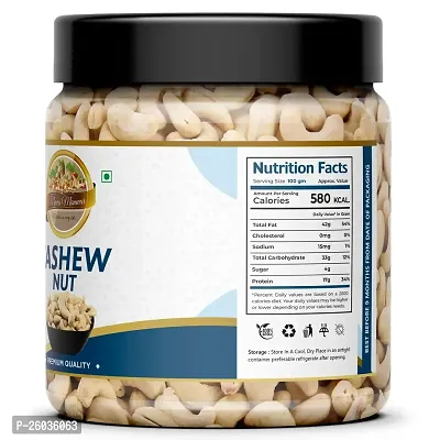 Good Qaulity Cashew Nuts, Natural And Crunchy Good Whole Cashews, Nutritious And Delicious Nuts, 250Gm Jar Pack Of 2-thumb2