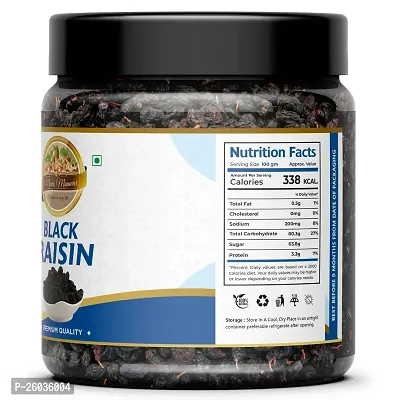 Black Raisin, Kali Kishmish High In Antioxidants, Naturally Sweet And Tasty, 250Gm Jar Pack-thumb4