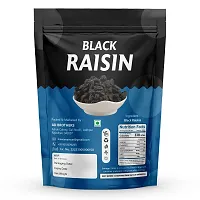 Black Raisin, Kali Kishmish | High In Antioxidants, Naturally Sweet And Tasty, 500Gm Pouch Pack-thumb1