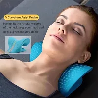 RDC COLLCTIONS Neck Stretcher for Neck Pain Relief, Neck  Shoulder Relaxer Cervical Neck Traction Device Pillow for Pain Relief, Muscle Relax, Cervical Spine Alignment Acupressure Chiropractic Pillow-thumb1