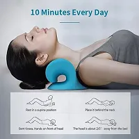 RDC COLLCTIONS Neck Stretcher for Neck Pain Relief, Neck  Shoulder Relaxer Cervical Neck Traction Device Pillow for Pain Relief, Muscle Relax, Cervical Spine Alignment Acupressure Chiropractic Pillow-thumb2