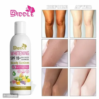 Whitening Body Lotion On SPF15+ Skin Lighten  Brightening Body Lotion Cream Pack Of 1-thumb0