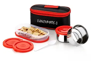 Classic Stainless Steel 3 Lunch Box-thumb1