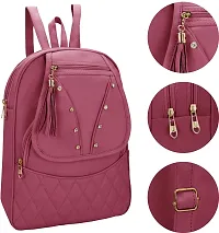 Beautiful Pink Backpacks For School College Travel 16L-thumb3