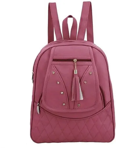 Stylish PU Backpack For Women