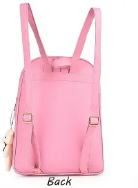 Beautiful Pink Backpacks For School College Travel 22L-thumb1