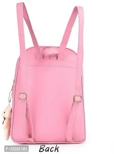 Beautiful Pink Backpacks For School College Travel 22L-thumb2