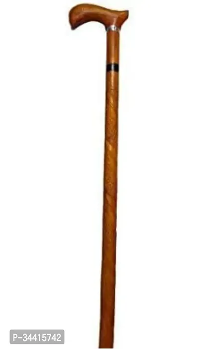 Stylish Wooden Walking Stick for Elderly Person-thumb2