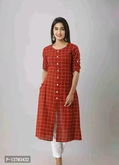 Fancy Rayon Kurti for Women-thumb0