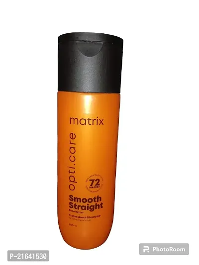 matrix Opti .care  smooth straight  shea butter professional shampoo for ultra  smooth hair 200ml