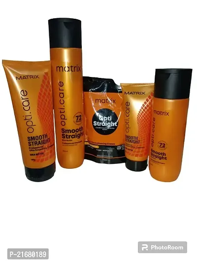 matrix opti . care  ultra smooth shampoo 350ml+200ml, cream 125ml,  conditioner 196ml+98ml pack of 5