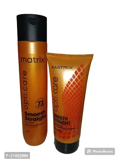 Matrix Opti. Care Ultra Smooth Shampoo 350ml and conditioner 196ml pack off 2