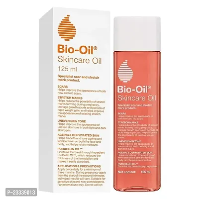 Bio-Oil Original Skincare Oil suitable for Stretch Marks | Scar Removal | Uneven Skin Tone | Vitamin E | All Skin Types | 125ml