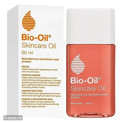 Bio-Oil Original Skincare Oil suitable for Stretch Marks | Scar Removal | Uneven Skin Tone | Vitamin E | All Skin Types | 60ml-thumb0