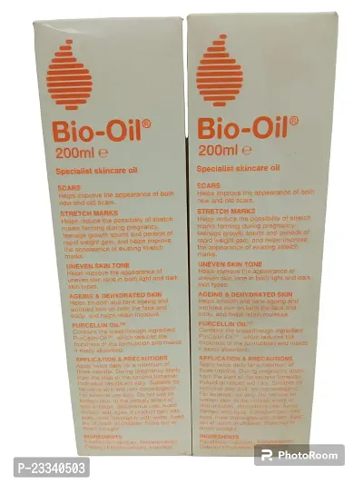 Bio-Oil Specialist Skincare Combo Face  Body Oil All Skin care 200ml pack off 2