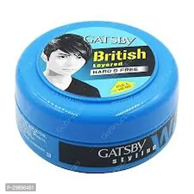 Gatsby Hair Styling Wax - Hard  Free, 75 g