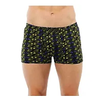 Men Cotton Trunks PrintedInner Elastic Regular Fit Pack Of 3-thumb1