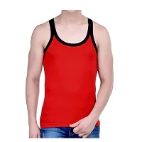 Stylish Cotton Solid Vest for Men Pack of 3-thumb1