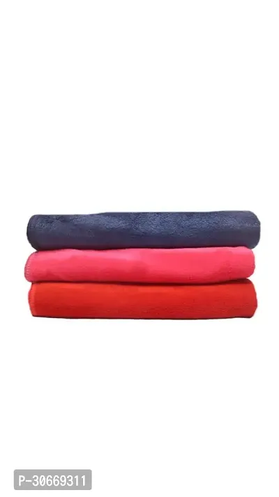 shinero softch 400gsm Microfiber Towel Multipurpose Cloth Pack of 3 Multicolour 1-thumb0