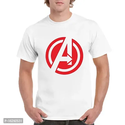 FUNKY STORE Superhero Avenger Logo Dri-Fit T-Shirt (FS137L) White-thumb0